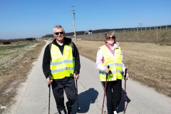 Spacer treningowy w ramach Akademickiej Lekcji Nordic Walking