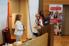 wystąpienie gościa honorowego kongresu Pani  prof. E. Trafiałek