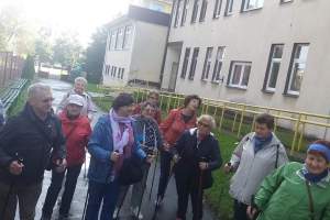 Spacer edukacyjny - zajęcia terenowe dla UTW w Starachowicach. październik 2020 r.