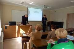 prelegent - prof. dr hab. Piotr Zbróg, organizator - dr Małgorzata Krawczyk-Blicharska