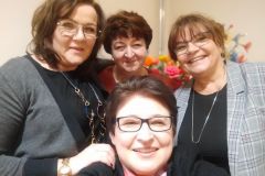 dr Anna Przygoda, prof. Agata Chabior, prof. Małgorzata Stawiak-Ososińska ,  dr Małgorzata Krawczyk-Blicharska