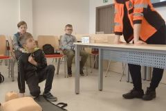 Mikołaj Nawrocki  prowadzący zajęcia